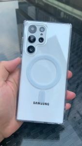 SAMSUNG GALAXY S23 PLUS / S23 ULTRA - MAGSAFE CASE MAGNETIC WIRELESS CLEAR PREMIUM