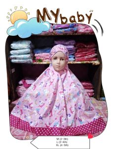 MUKENA ANAK LITTLE PONY MUKENA ANAK LUCU MUKENA ANAK KARAKTER MUKENA ANAK USIA 3-5 TAHUN