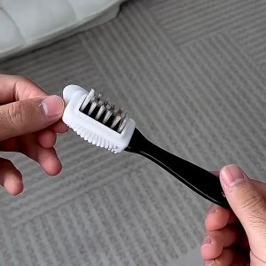 SIKAT 3 SISI Sikat Pembersih Sepatu Sikat Suede 3in1 Alat Pembersih Sepatu Shoe Brush Multifungsi
