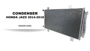 แผงแอร์ คอยล์ร้อน HONDA JAZZ GK พร้อมไดเออร์ CD0210 Condenser แบบ 2014-2019