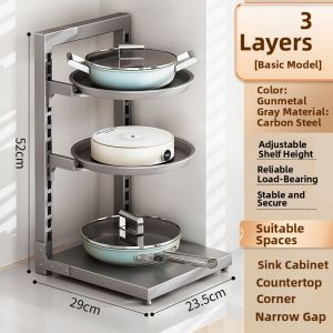 DOOPO | Multifunctional Kitchen Pot Rack