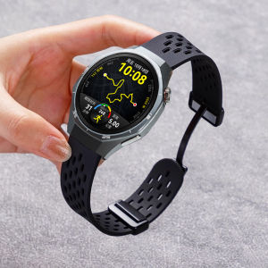 22mm Silicone Sports Strap For Huawei Watch GT 5 Pro 46mm GT5 GT4 GT3 GT2 Magnetic Bracelet For Huawei Watch 4/3 Pro Wrist Band