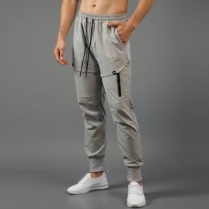 Mens Casual Elastic Workwear Pants Fitness Training Autumn Winter Style Running Sports Long Trousers Outdoor Versatile Pants
