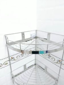Kệ góc nhà tắm nhà vệ sinh đựng xà bông 100%inox 201 chống rỉ sét chống ăn mòn chịu nước và nhiẹt độ bền cao
