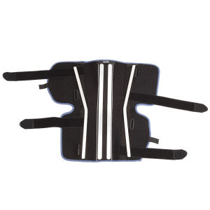 Velpeau Single and Tri-Panel Knee Immobilizer - Full Leg Brace - Straight Knee Splint - Comfort Rigid Support for Knee Pre-and Postoperative & Injury or Surgery Recovery