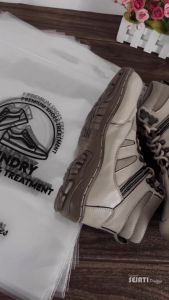 Sablon Plastik Ziplock Untuk Laudry Sepatu / Shoes Laundry - SEJATIPRINTING (Isi 100pcs)