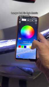 DRL ALIS RGB BLUETOOTH MATRIX GRADE A WELCOME LIGHT SEIN RUNNING FLEXIBLE 30CM 60CM PREMIUM ORIGINAL