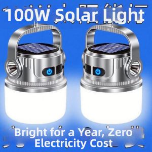TEKANAI | Solar Rechargeable Long Battery Life Outdoor Camping Light