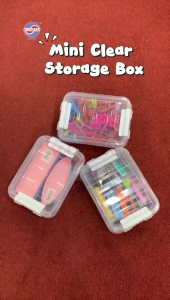 MAXONIC 1.5L MINI STORAGE BOX WITH LOCKABLE CLIP | ACCESSORIES BOX | TOOL BOX | JEWELLERY BOX | MINI STORAGE CONTAINER