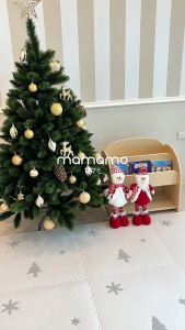 Mamamo แผ่นรองคลาน จิ๊กซอว์ Christmas Collection เซต 6 แผ่น มี 4 ลาย หนาพิเศษ 1.4 cm. มีขอบปิด แถมฟรี! ถุงพกพา พร้อมส่ง