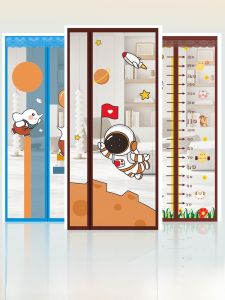 Magnetic Mosquito-Proof Door Curtain High-End Home Use No-Punching Partition Curtain Mosquito Net Magic Tape Screen Door Curtain