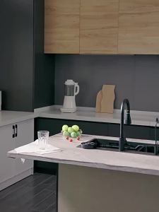 Nano Kitchen Sink Large Single Sink Sus304 Stainless Steel Gray Household Washing Vegetables Basin Scullery Drop-in Sink