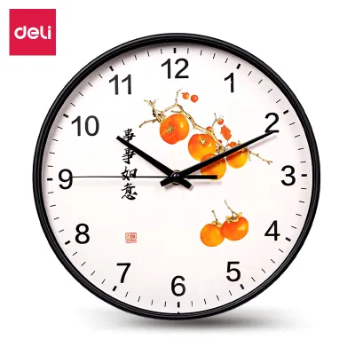 deli | Đồng Hồ Tường Sáng Tạo Hiện Đại Phong Cách Bắc Âu Đơn Giản