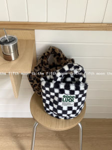 Túi Xách Vải Nhung Họa Tiết Da Báo Dễ Thương Hình Gấu Túi Đeo Vai Túi Đeo Chéo Túi Xách Thời Trang Cho Nữ Túi Xách Mùa Hè 2024