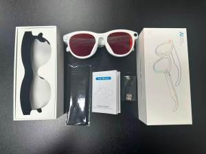 Kính Thông Minh Xiaomi Mijia 4K HD AI Đổi Màu Gọi Bluetooth Trợ Lý Giọng Nói Theo Dõi Sức Khỏe Theo Dõi Giấc Ngủ Quà Tặng Cho Người Lớn