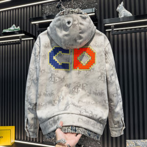 FGD | Hooded Faux Two-piece High-end Jacket