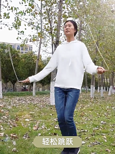 กระโดดเชือก ที่จับโปร่งใส ความรู้สึกสบาย ความยาวเชือกที่ปรับได้ การออกกำลังกายกระโดดเชือกช่วยเผาผลาญพลังงาน G3459