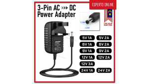 AC to DC 5V 6V 9V 12V 24V Power Adapter 1A 2A 3A Power Supply Adapter CCTV LED Computer Monitor