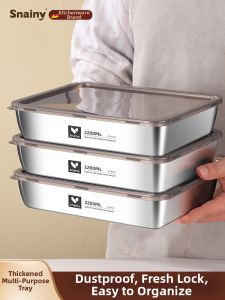 CHUANGSHUNFU | Food-grade Stainless Steel Freshness Box