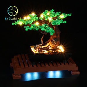 Kyglaring LED Light Kit for Lego 10281 Bonsai Plant Potted Blocks Creative Building Toy Accessories Suitable for Ages 14+