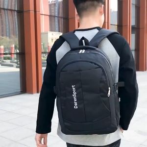 Perfectwear Daren Backpack Large Capacity Canvas School Bag Travel Backpack for Men and Women