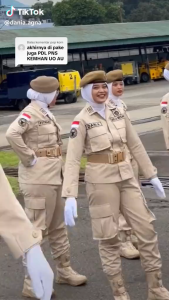 SERAGAM KEMENHAM CREAM - SERAGAM  KEMENTRIAN PERTAHANA - SETELAN KEMENHAM