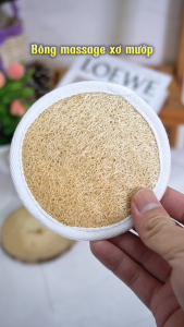 KB Bông Massage Xơ Mướp - Size 12 cm – Làm Sạch Tự Nhiên Chăm Sóc Làn Da Hoàn Hảo