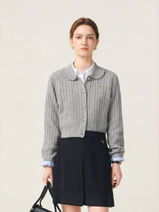 TEENIE WEENIE | Winter Woolen Cable Knit Cardigan
