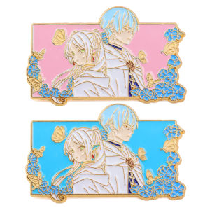 Japanese Anime Frieren Enamel Pins Fashion Jewelry Accessories Brooches For Cosplay Clothing Backpack Lapel Badges Friends Gifts