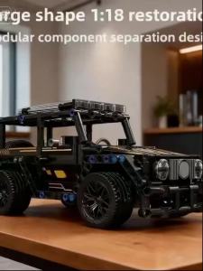 1:18 Scale G-Class Collectible Car Model Technical Toy Car Assembly Blocks No Remote Control Toy Car (500PCS) Static