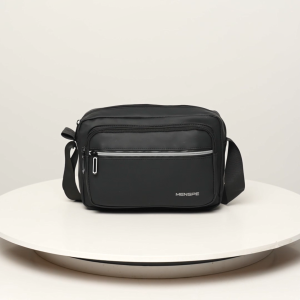 MENSPE Mens Shoulder Bag Casual Chest Bag Cross Body Bag Pouch Bag Casual Chest Bag Fashion Shoulder Bag Waterproof PU Leather Casual Sport Street Bag for Travel Outdoor