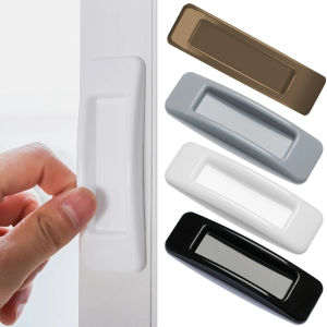 4Pcs/Set Window Cabinet Drawer Handles Self-adhesive Door Wardrobe Handle Organizer Paste Open Sliding Door Knob Auxiliary Device