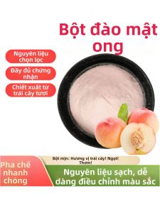 Bột Nồng Độ Cao Từ Đào Dùng Làm Nguyên Liệu Thêm Màu Vị