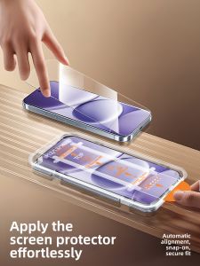 Newyu | Crystal Clear Dust-proof Installation Tempered Glass Screen Protector