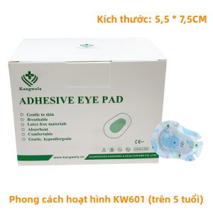 Kangwela Miếng Che Mắt Trẻ Em Miếng Che Mắt Một Mắt Thoáng Khí Miếng Che Mắt Hoạt Hình Miếng Che Mắt Toàn Bộ Cho Bệnh Vẩy Nến