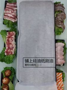 500แผ่น กระดาษรองอบ เคลือบ2ด้าน กระดาษรองถาดขนม กระดาษอบขนม ขนาดใหญ่ กระดาษอบกระดาษ กระดาษขี้ผึ้งอาหาร ไม่ติดน้ำมันกระดาษ DIY บรรจุ Placemat อาหารสำหรับอากาศทอดอบบาร์บีคิว