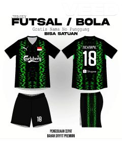 ERSEY SEPAK BOLA / FUTSAL GRATIS NAMA TEAM NO LOGO DAN DESAIN (ATM)