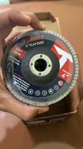 Amplas Susun Turboz 4\\\" Flap Disc Grit 100, 180 & 240: Kualitas TERBAIK & TERMURAH