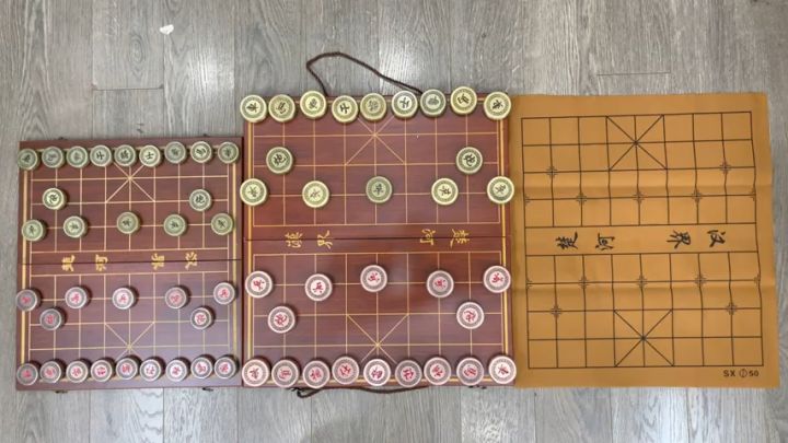 Bộ bàn cờ tướng bằng đồng cực đẹp 2 cỡ: Dài 39cm và 46cm | Lazada.vn