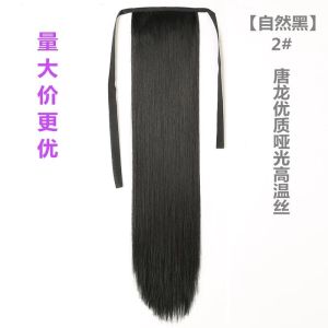 hairclip ponytail lurus model Korean style