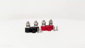 Power Distribution Stud Terminal Block Studs M6 M8 M10 Positive Negative Heavy Duty Bus Bar 5/16" 1/4" for Camping RV Truck Boat