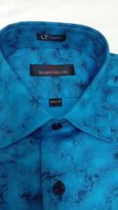 Alain Delon เชิ้ต แขนสั้นผู้ชาย ทรง Basic ชายตรง รุ่น ALP297-1