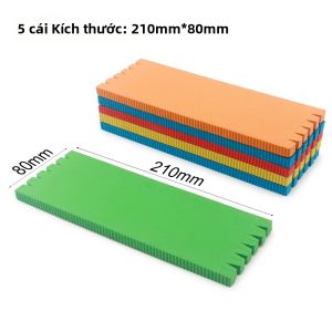 LAKBAT Xốp EVA Cuộn Dây Câu Cá Dây Quấn Dụng Cụ Đa Kích Cỡ 8-21Cm Dây Tròn Lưu Trữ Móc 5 Chiếc Pesca Giải Quyết