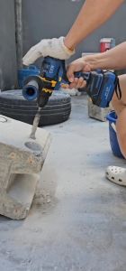 STR สว่านไร้สาย สว่านแบตเตอรี่ 3 ระบบ รุ่น ST-717 21V สว่าน3ระบบ สว่านกระเเทก เจาะไม้ เจาะปูน เจาะเหล็ก (รุ่นงานหนัก)