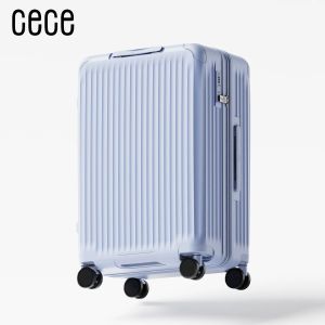 cece | Expandable Large Capacity Durable Luggage 2-Layer Anti-Burst Zippers Spinner Wheels