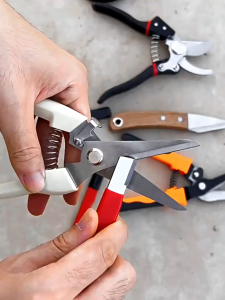 Pengasah Pisau Gunting Portabel Serbaguna - Alat Asah Manual Cepat untuk Dapur/Bonsai dengan Pegangan Ergonomis