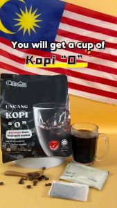 CAROMA Uncang Kopi O Tapisan | Kopi Hitam | Tanpa Gula Tambahan | Kopi Filter Bag (10g x 15s) (Tamat Tempoh: 21/4/2026)
