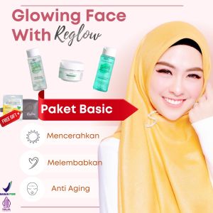 Reglow Serum Perfect Glowing & Whitening Serum Wajah Ori Bpom Pencerah Wajah Korean Glass Skin Series