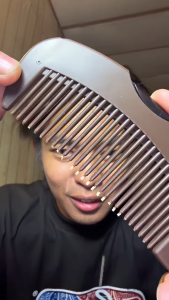 Energy Comb Press Hollow Anti Dandruff Grease Oil Removing Scalp Cleansing Massage Hairbrush No Wash Dandruff Removal Reduce Itching for Healthier Scalp Better Hair