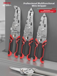 DELIXI Electric | Multifunction Industrial Grade Electrician Wire Stripper